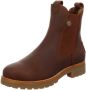 Panama Jack FRANCESCA IGLOO B5 Bruine stoere Chelsea boot met lamswol - Thumbnail 5