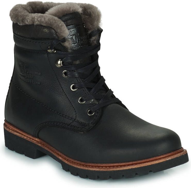 Panama Jack Zwarte Veterboots Panama 03 Aviator Igloo C11 - Foto 3