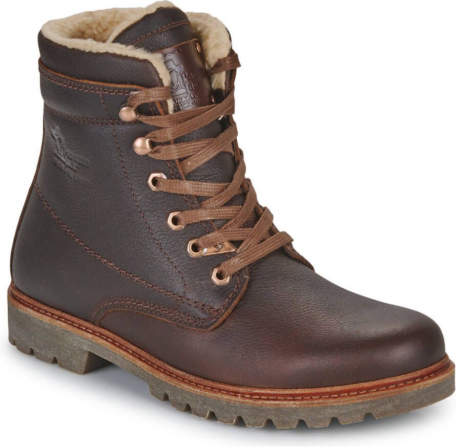 Panama Jack P03 AVIATOR C23 Volwassenen Heren sneakersVrije tijd half hoog Kleur Bruin - Foto 19