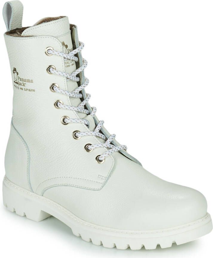 Panama Jack Veterboot Frisia B4 Blanco Crème Warm Gevoerd - Foto 7