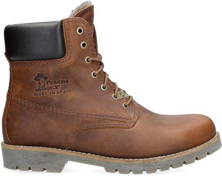 Panama Jack PANAMA 03 IGLOO NAPA Vrije tijd half-hoog veterschoen sneakers Bruin - Foto 11
