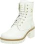 Panama Jack Waterdichte witte leren dameslaars Beige Dames - Thumbnail 3