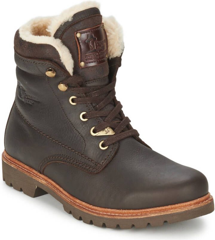 Panama Jack P03 AVIATOR C23 Volwassenen Heren sneakersVrije tijd half hoog Kleur Bruin - Foto 10