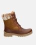 Panama Jack TUSCANI~B26~~~~~~~~~~~~~~~~~~~ Hoge sneakersVeterlaarzenDames veterschoenenDames sneakersHalf-hoge schoenen Cognac - Thumbnail 3