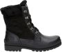 Panama Jack Zwarte Leren Casual Dameslaars Black Dames - Thumbnail 3