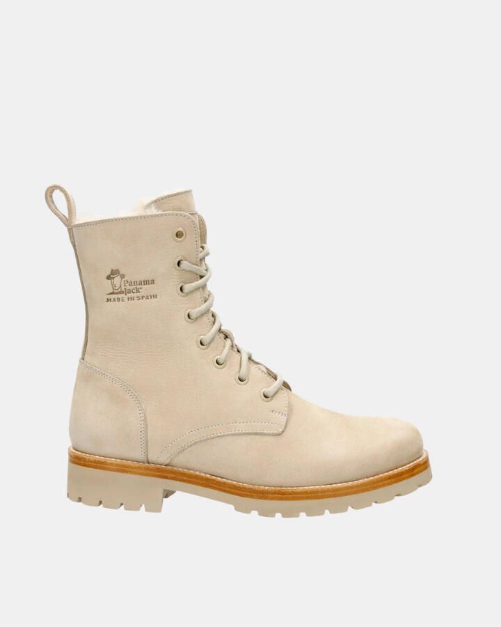 PANAMA JACK nubuck veterboots beige Nubuck Veterboots Dames - Foto 9