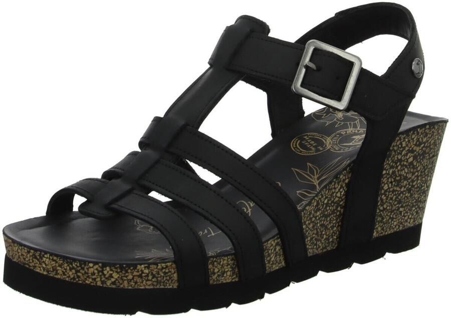 Panama Jack Vero B3 Napa Grass Damessandaal Zwart - Foto 6