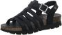 Panama Jack Stijlvolle platte sandalen voor vrouwen Black Dames - Thumbnail 3