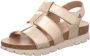 Panama Jack Gouden leren sandalen Sammy Yellow Dames - Thumbnail 14
