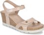 Panama Jack Platform Wedge Sandals Pink Dames - Thumbnail 3