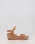 Panama Jack Platform Wedge Sandals Brown Dames - Thumbnail 15