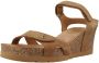 Panama Jack Bruine Casual Textiel Dames Sandalen - Thumbnail 11