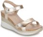 Panama Jack Gouden Metallic Sleehak Sandaal voor Vrouwen Multicolor Dames - Thumbnail 17