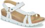 Panama Jack Stijlvolle platte sandalen voor vrouwen White Dames - Thumbnail 4