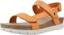 Panama Jack Platte Sandalen met Bandjes Orange Dames - Thumbnail 24