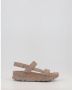 Panama Jack Platte Sandalen met Plakband Gray Dames - Thumbnail 14