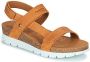 Panama Jack SELMA B6 Volwassenen Platte sandalen Kleur Cognac - Thumbnail 4
