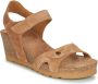 Panama Jack VILA B3 VELOUR Volwassenen Sandalen met hakDames Sandalen Taupe - Thumbnail 4