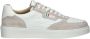Pantofola d'Oro Piemonte Low leren sneakers beige wit - Thumbnail 4