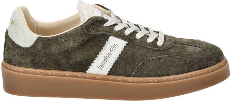 Pantofola D'Oro Groene Suède Lage Sneakers Green Heren - Foto 3