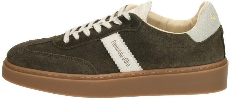 Pantofola D'Oro Groene Suède Lage Sneakers Green Heren - Foto 3