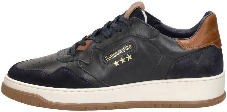 Pantofola d'Oro Sirmione Low Sneakers Leren Sneaker Heren Blauw - Foto 4
