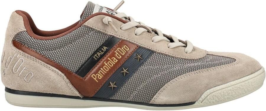 Pantofola d'Oro Vasto Sneakers Heren Leren Sneaker Beige - Foto 8