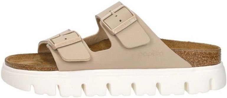 BirkenstockPapillio Papillio By Birkenstock Arizona PAP Chunky Open Teen Beige - Foto 12