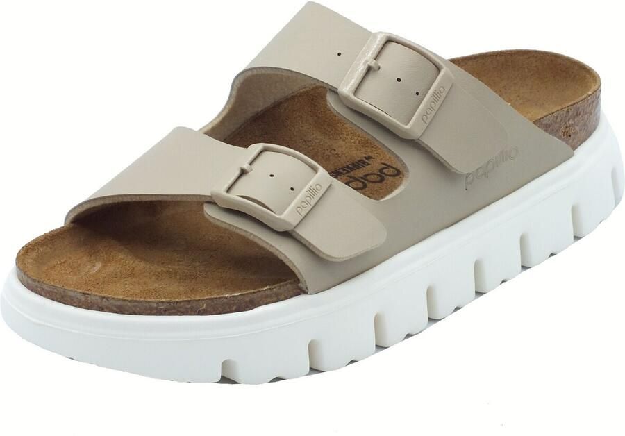 BirkenstockPapillio Papillio by Birkenstock Arizona PAP Chunky Open Teen Beige - Foto 12
