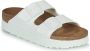 Birkenstock Sandals Arizona Platform Vegan Birko-Flor White Dames - Thumbnail 2