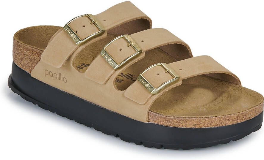 Papillio Slippers Florida III Flex Platform Nubuck
