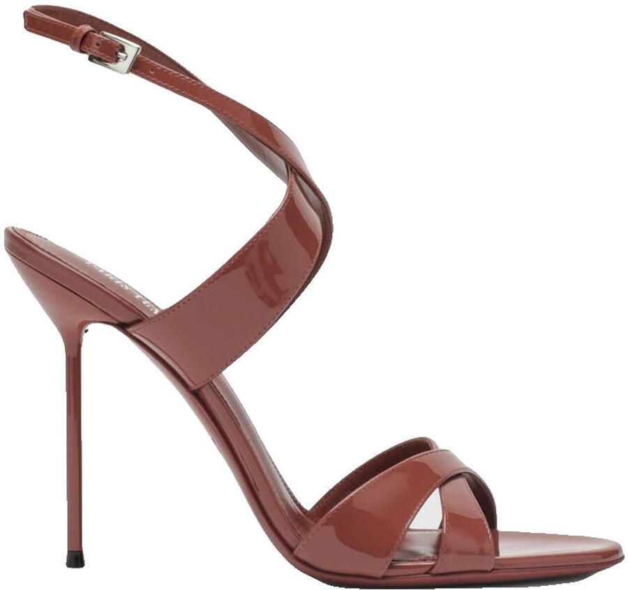 Paris Texas Sandalen met hakken Sandales cuir verni rose désert