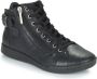 Pataugas Dameshogeschoenen Palme F4g Zwart Dames - Thumbnail 2