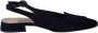 PAUL GREEN Slingbacks Dames 6090 Maat: 40 Materiaal: Suède Kleur: Blauw - Thumbnail 3