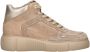 Paul Green dames hoge sneaker beige - Thumbnail 2