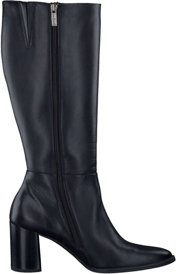 Paul Green Laarzen hoge laarzen klassieke laarzen blokhak met rits