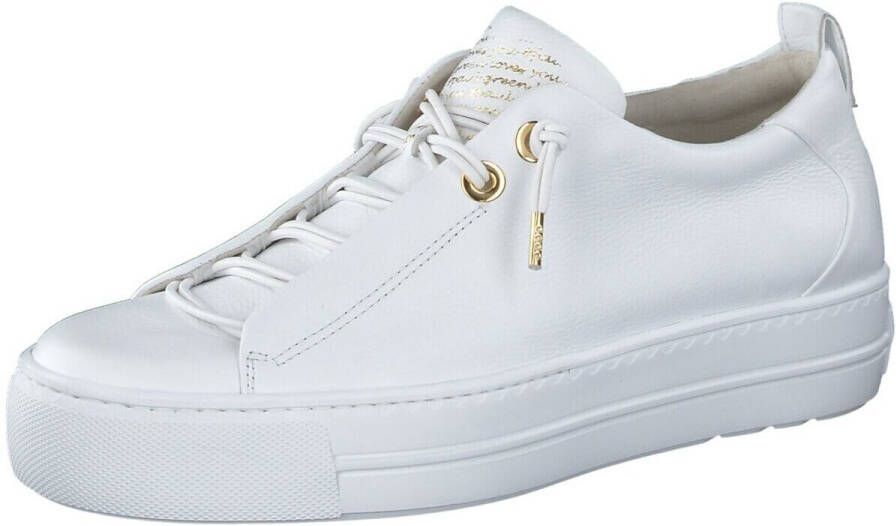 PAUL GREEN Lage Sneakers Dames 5017 Maat: 42 Materiaal: Leer Kleur: Wit - Foto 8