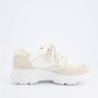 Paul Green chunky suède sneakers beige - Thumbnail 2