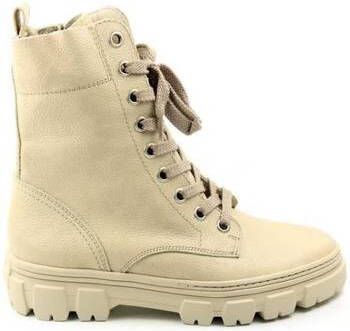 Paul Green Low Boots DAMES hoge veterschoen 9970. beige