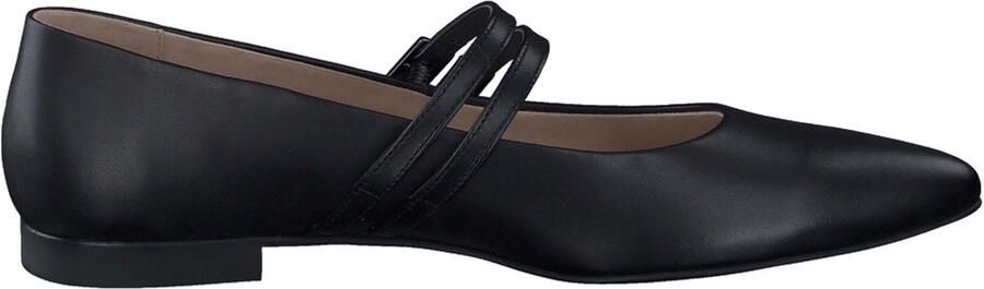 Paul Green 1022 SuperSoft Black Ballerina