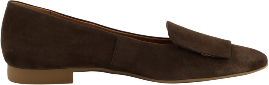 Paul Green Bruine Dames Ballerina's Elegante Instap Schoenen