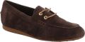 Paul Green Mocassins 'Schnürschuh Damen 1136-050 Rauleder in braun' bruin - Donkerbruin