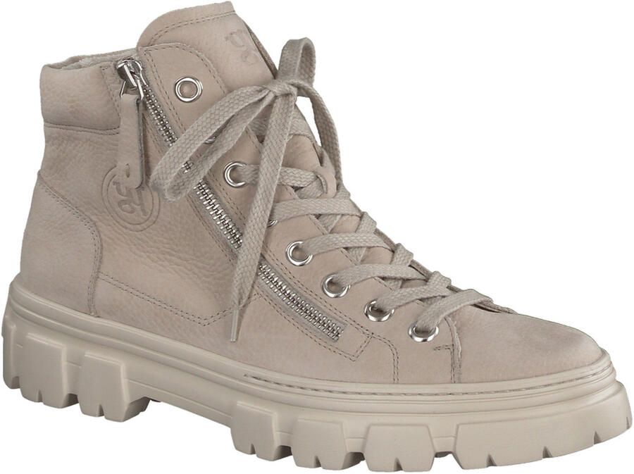 Paul Green Hoge veterschoenen met trendy loopzool