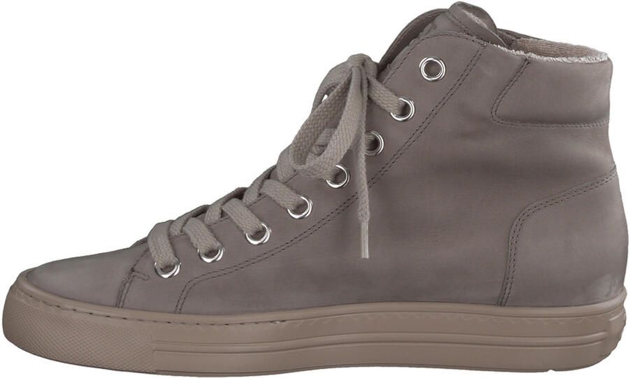 Paul Green Plateausneakers lace-up boots high top sneaker with practical outer zipper