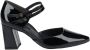 PAUL GREEN Pumps Dames 3837 Maat: 37 5 Materiaal: Lakleer Kleur: Zwart - Thumbnail 4