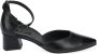 Paul Green 3820 Pumps High Heels Schoenen Hoge Hak Dames Zwart - Thumbnail 4