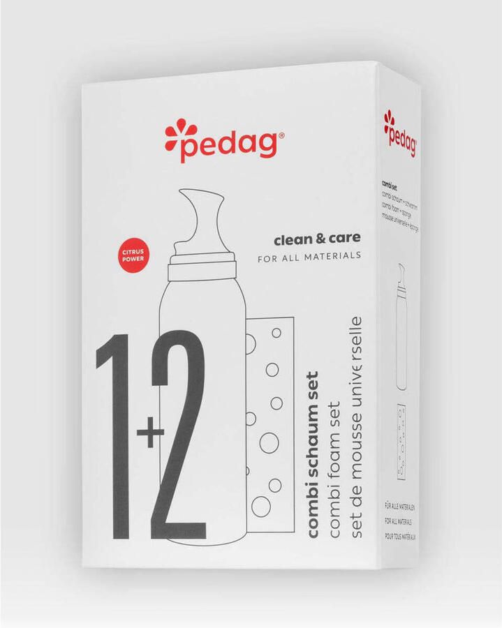 Pedag Schoenonderhoud CLEAN CARE COMBI FOAM