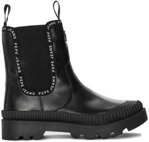 Pepe Jeans Zwarte Regenlaarzen voor Dames Black Dames - Foto 2