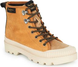 Pepe Jeans Veterlaarsjes 'Ascot Desert' cognac lichtbruin