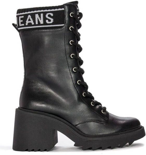 Pepe Jeans Hoge Sneakers Boss Logo Black